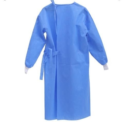 Non toxic Comfortable Waterproof Disposable Isolation Gowns