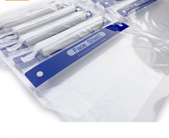 애완 동물 플라스틱 330*220mm 처분할 수 있는 얼굴 방패